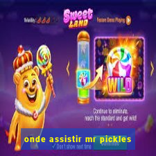 onde assistir mr pickles